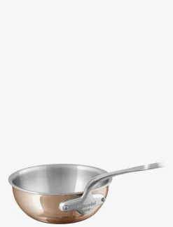 Mauviel Stekpannor & Kokkärl|Sautépanna rundad M'6s 3,2 liter Koppar/Stål - Traktörpannor & Sauteuser