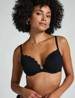 Kvinnor Hunkemöller Badkläder|SCALLOP PP - Bikinitoppar med bygel