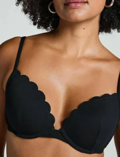 Kvinnor Hunkemöller Badkläder|SCALLOP PP - Bikinitoppar med bygel