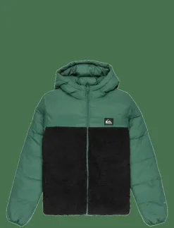 Barn Quiksilver Ytterkläder|SCALY REVERSIBLE YOUTH - Dunjackor & fodrade jackor