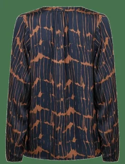Kvinnor Soyaconcept Plus Size & Curvy|Blusar & Skjortor|SC-ARLETTE - Långärmade toppar