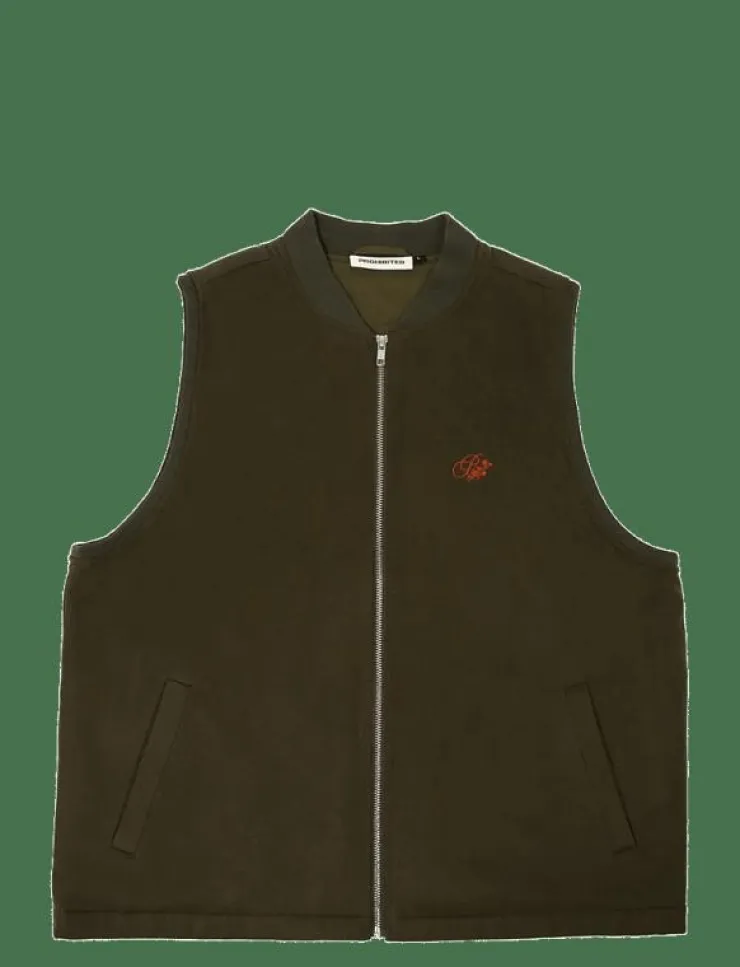 Kvinnor Prohibited Västar|Scout Fleece Vest - Vadderade västar