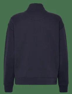 Kvinnor GANT Sweatshirts|SCRIPT HALF ZIP SWEAT - Sweatshirts