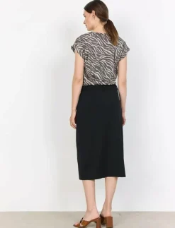 Kvinnor Soyaconcept Kjolar|SC-SIHAM - Midi kjolar