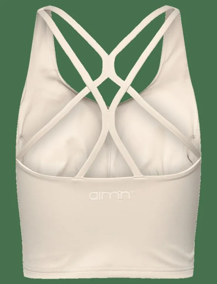 Kvinnor aim´n Sport-Bh|Toppar & T-Shirts|Sculpting Strappy Bralette - Crop tops