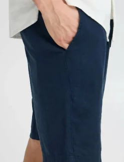 Solid Shorts|SDAURELIUS ELAS. Shorts - Linneshorts