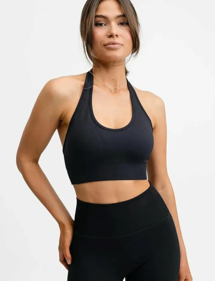 Drop of Mindfulness SEAMLESS HALTERNECK BRA - Sport BH:ar|Kvinnor Sport-Bh