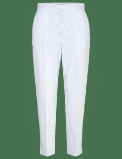 Kvinnor Ralph Lauren Golf Byxor|Seersucker 5-Pocket Performance Pant - Golfbyxor