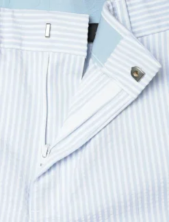 Kvinnor Ralph Lauren Golf Byxor|Seersucker 5-Pocket Performance Pant - Golfbyxor