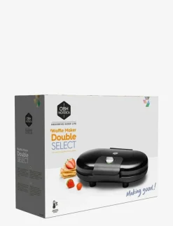 OBH Nordica Select double waffle maker 1600 W - Våffeljärn| Köksmaskiner