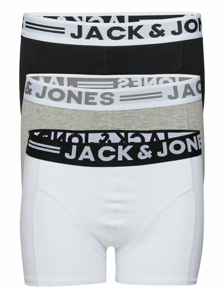 Barn Jack & Jones Flerpack|Basplagg|SENSE TRUNKS 3-PACK NOOS JNR - Kalsonger