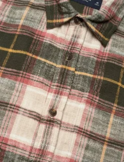 Abercrombie & Fitch SEP5 LS SLUB FLANNEL PLAID - Flanellskjortor| Overshirts