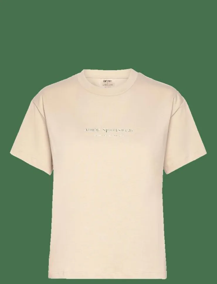 Kvinnor aim´n Toppar & T-Shirts|Serif Boxy T-Shirt - T-Shirts