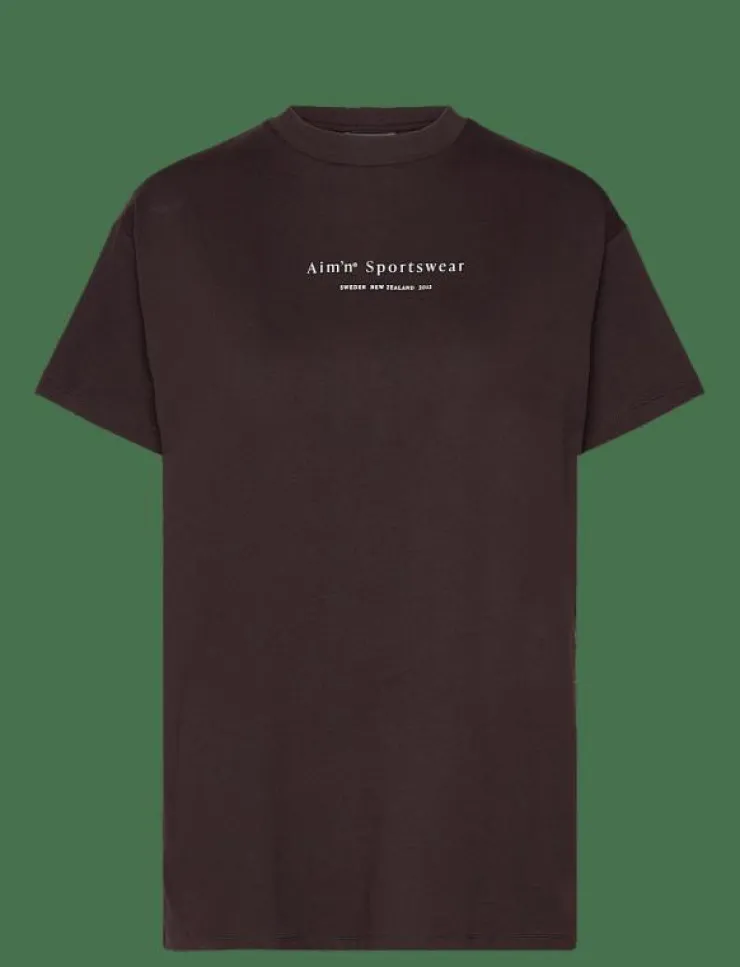 Kvinnor aim´n Toppar & T-Shirts|Serif Boyfriend T-shirt - T-Shirts