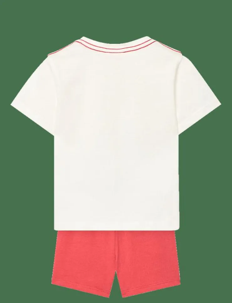 Barn Boboli Set|Set knit - Set med kortärmad t-shirt