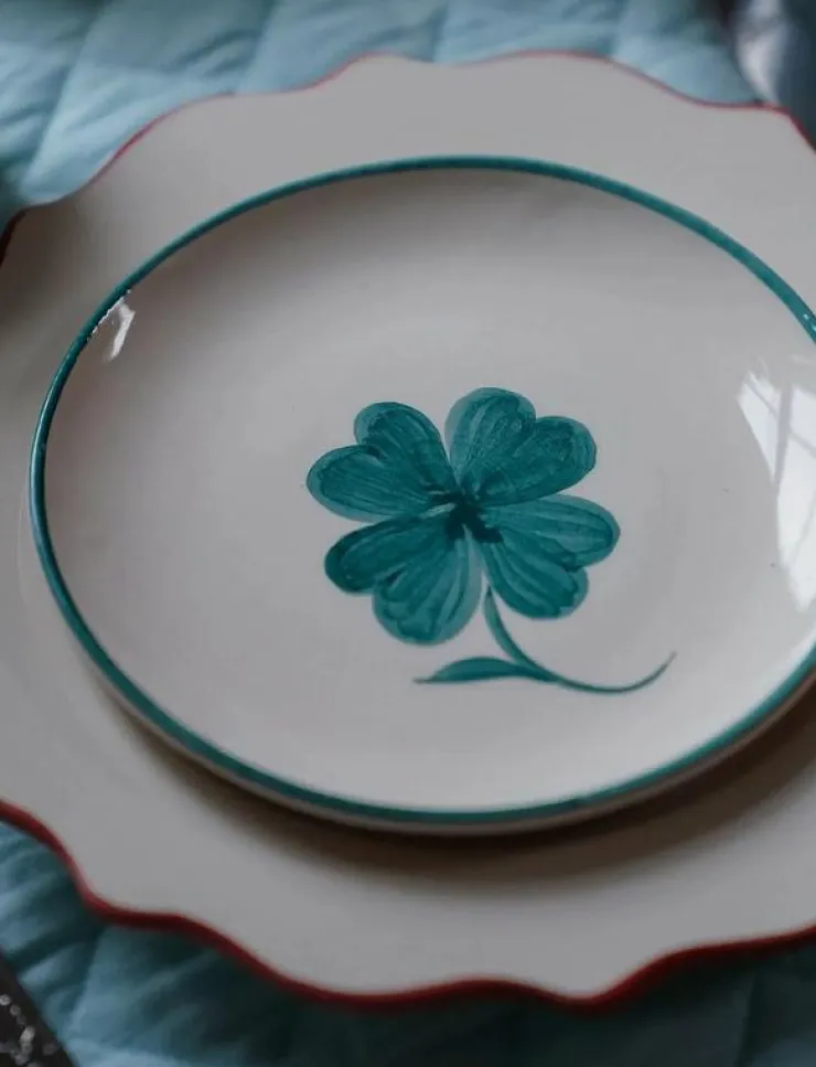 Anna + Nina Dekorationsdetaljer|Shamrock Wall Decoration Plate - Väggdekorationer