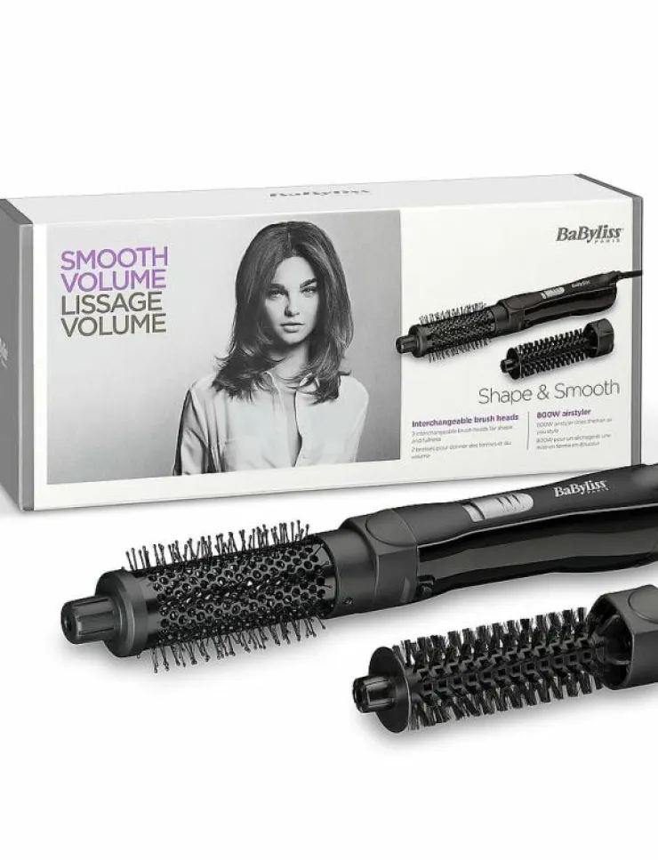 BaByliss Shape & Smooth - Värmeborste|Kvinnor Hår