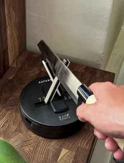 Satake Köksknivar & Knivtillbehör|Shapu knife sharpener - Knivslipar, slipstål & brynen