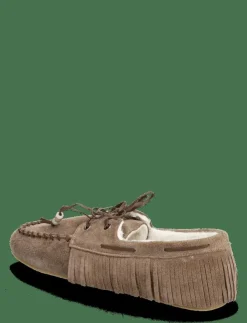 Barn Mango Inneskor|Shearling leather moccasins - Inneskor