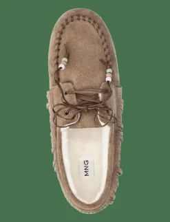 Barn Mango Inneskor|Shearling leather moccasins - Inneskor