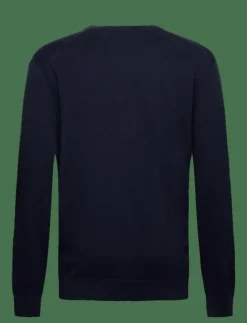 GANT SHIELD COTTON C-NECK - Rundhalsad| Stickat