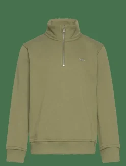 GANT SHIELD HALF ZIP SWEATSHIRT - Sweatshirts|Barn Överdelar