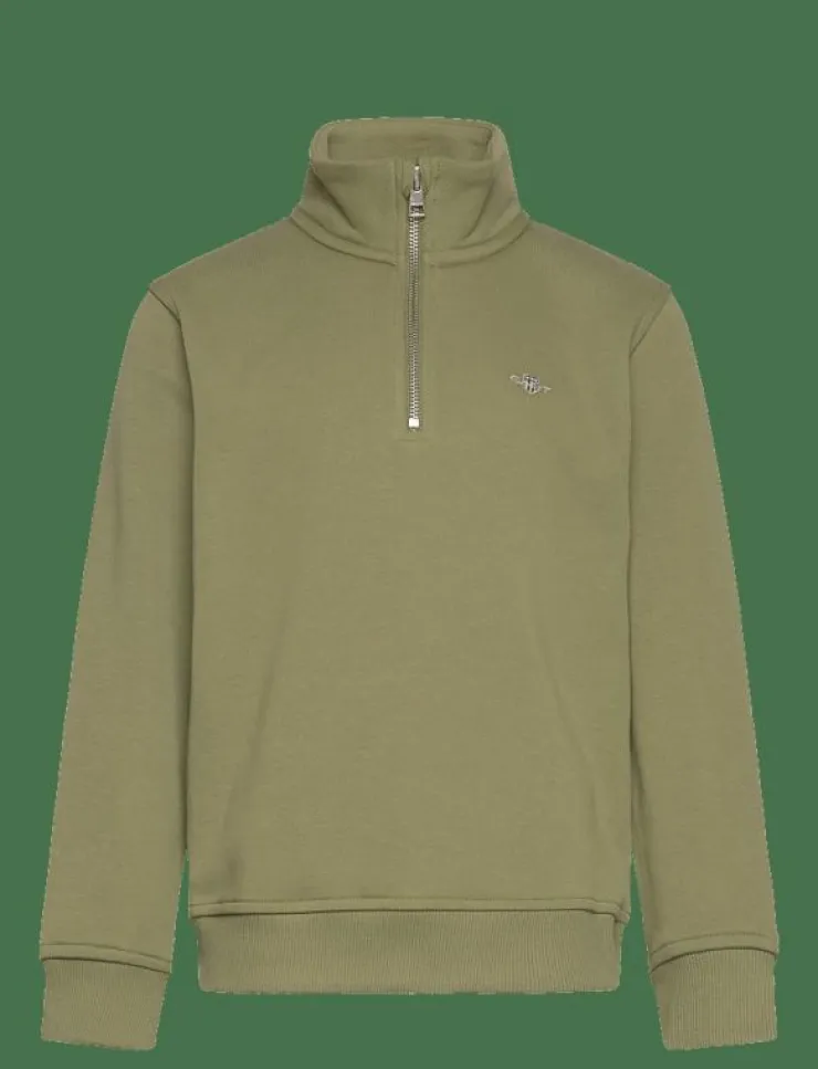 GANT SHIELD HALF ZIP SWEATSHIRT - Sweatshirts|Barn Överdelar