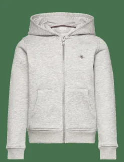 GANT SHIELD ZIP HOODIE - Huvtröjor|Barn Överdelar