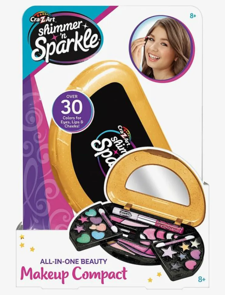 Barn SHIMMER N SPARKLE Maskeradkläder & Tillbehör|ALL IN ONE BEAUTY COMPACT - Smink