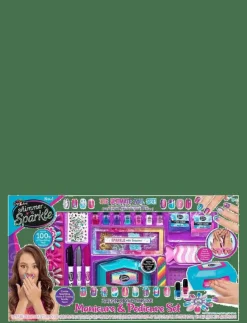 SHIMMER N SPARKLE DELUXE MANICURE AND PEDICURE - Smycken & accessoarer|Barn Rollspel|Rita & Pyssla