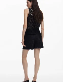 Desigual SHORT LACE - Casual shorts|Kvinnor Shorts