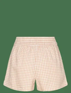 Kvinnor Hunkemöller Pyjamas & Loungewear|Short Linen Check - Shorts