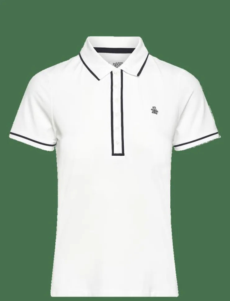 Original Penguin Golf SHORT SLEEVE VERONICA POLO - Pikéer|Kvinnor Toppar & T-Shirts