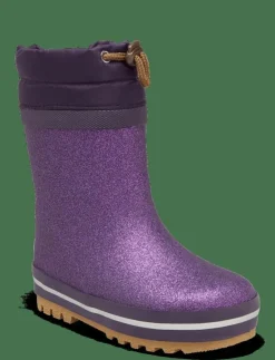 mikk-line Short Winter Wellies - Glitter - Höga gummistövlar|Barn Gummistövlar