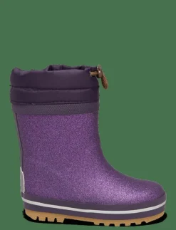 mikk-line Short Winter Wellies - Glitter - Höga gummistövlar|Barn Gummistövlar