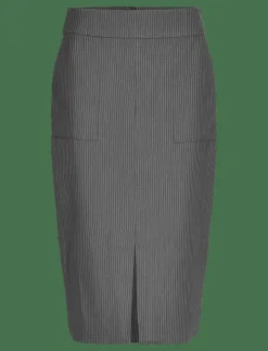 Kvinnor A-View Kjolar|Sibylle stripe skirt - Midi kjolar