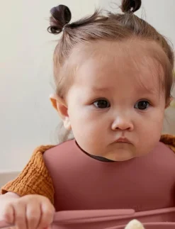 Barn Everyday Baby Mata|Silicone Bib with belts - Haklappar