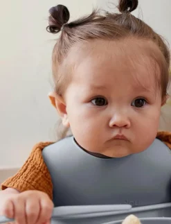Barn Everyday Baby Mata|Silicone Bib with belts - Haklappar