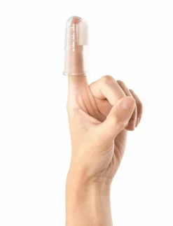Barn Reer Hälsa & Hygien|Silicone finger toothbrush 2 pieces - Babyvård