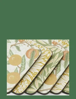 Morris & Co Serveringstillbehör|Simply Mixed Coasters - set of 6 - Serveringstillbehör