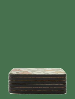 Morris & Co Serveringstillbehör|Simply Mixed Coasters - set of 6 - Serveringstillbehör