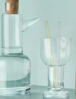 Kosta Boda Sipsavor rosa/gul 200mm 2-pack - Serveringstillbehör| Serveringstillbehör