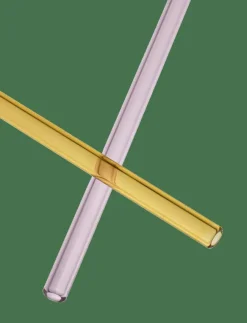 Kosta Boda Sipsavor rosa/gul 200mm 2-pack - Serveringstillbehör| Serveringstillbehör