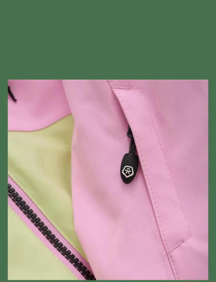 Color Kids Ski Jacket - Colorblock - Vinterjacka|Barn Vinterkläder
