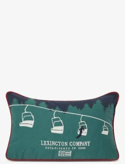 Lexington Home Ski Lift Organic Cotton Twill Pillow - Kuddfodral| Kuddar & Filtar