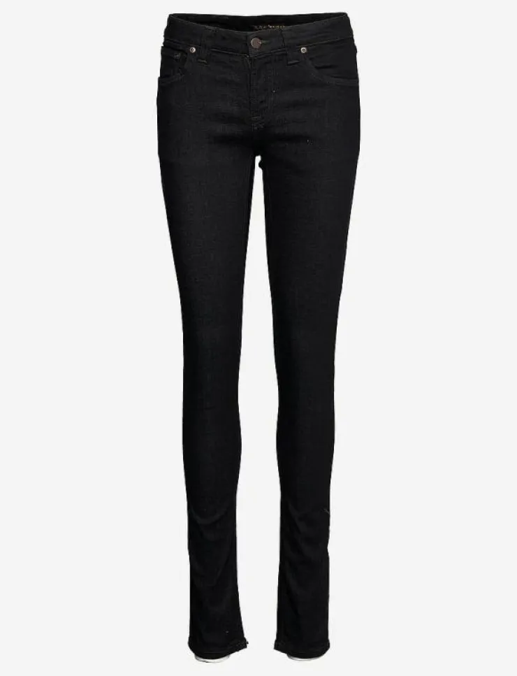 Kvinnor Nudie Jeans Denimkläder|Jeans|Skinny Lin - Skinny Jeans