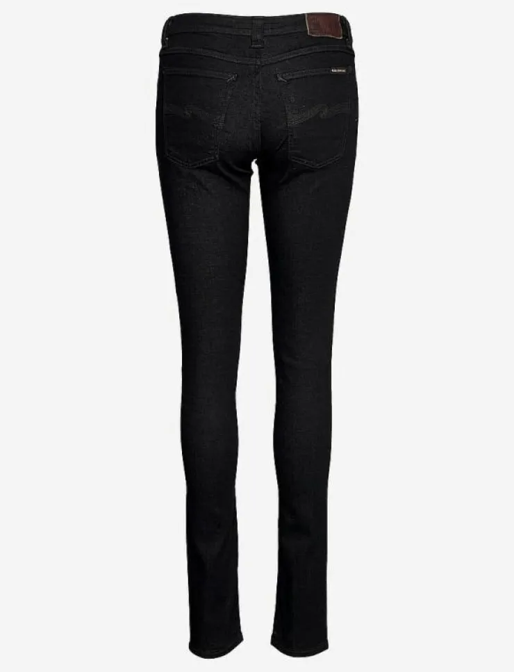 Kvinnor Nudie Jeans Denimkläder|Jeans|Skinny Lin - Skinny Jeans