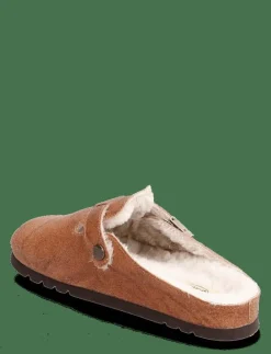 Kvinnor Scholl Clogs|Platta Skor|SL GRACE SUEDE - Platta mules