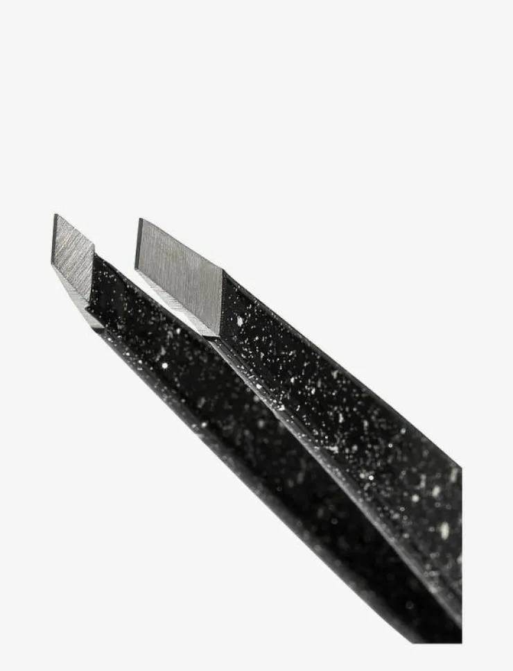 Kvinnor Tweezerman Smink|Slant Tweezer Sparkling Black Anniversary - Sminkborste