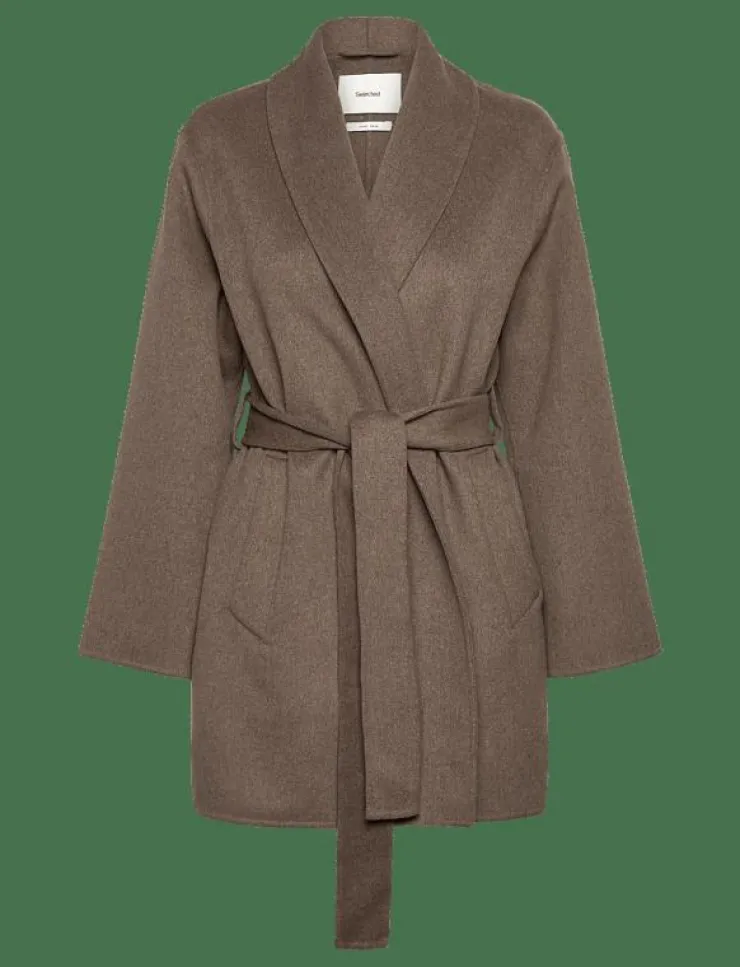 Kvinnor Selected Jackor & Kappor|SLFALIA HANDMADE JACKET - Ullkappor